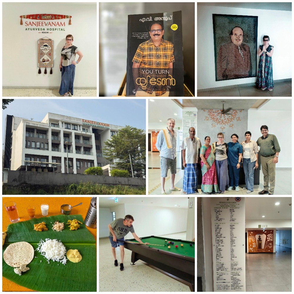 The management of MedicaTour was invited to undergo Ayurvedic treatment at Sanjeevanam Ayurveda Hospital in Cochin (India)